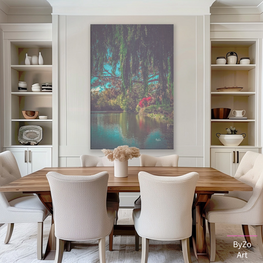 Canvas Print "Autumn Reflections" ByZo Art Photography teelaunch