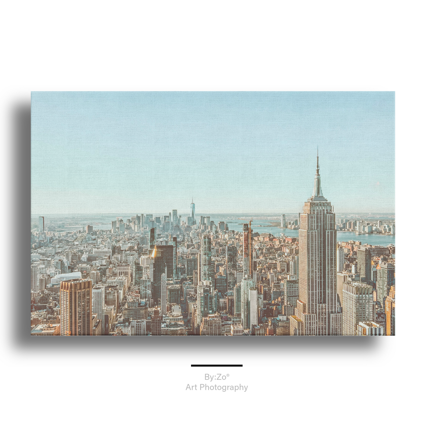 Wrapped Canvas, "August Farewell: A Painted Sky's Promise" teelaunch