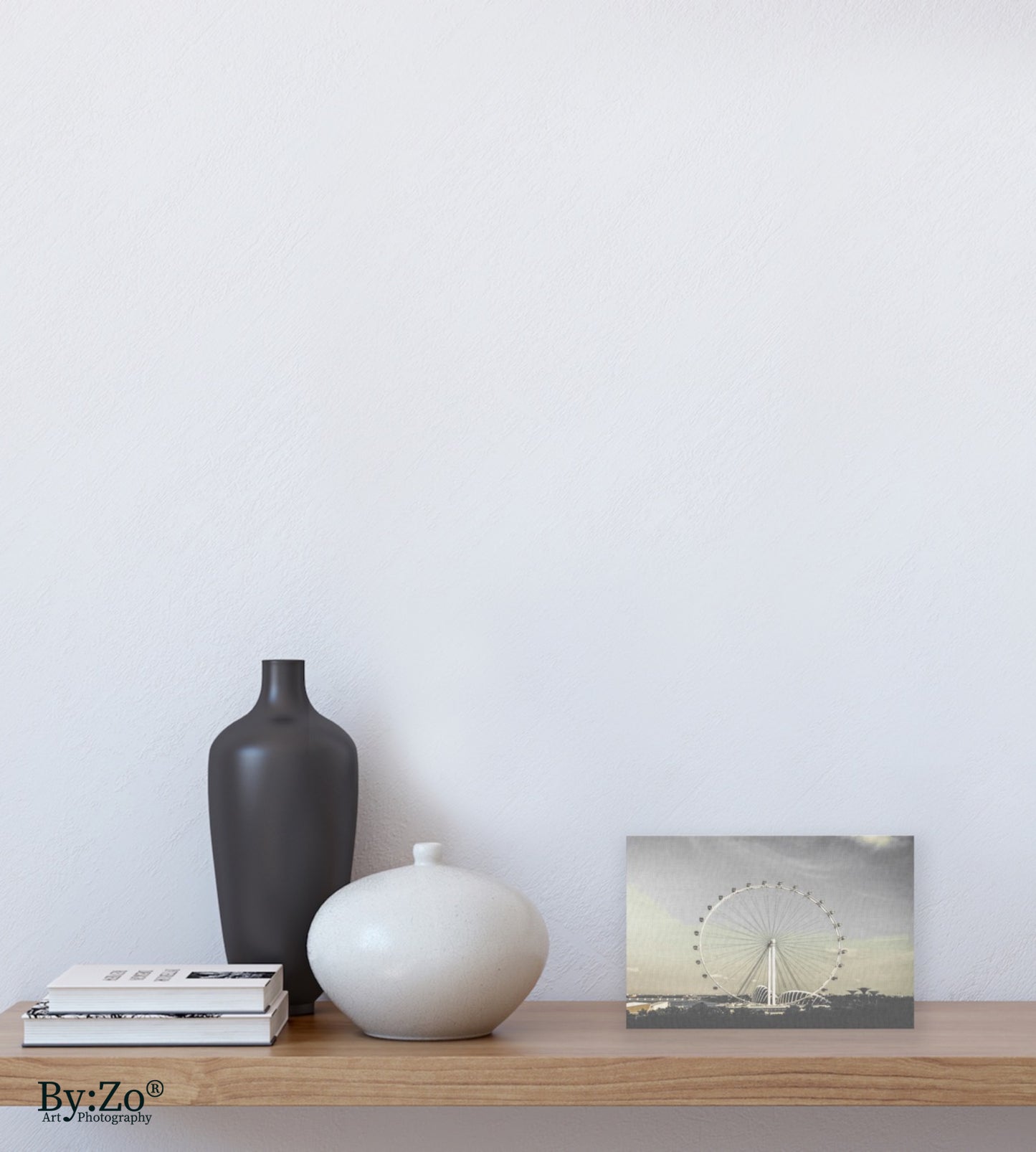 Singapore Flyer on Wrapped Canvas Print Original Photography - By:Zo