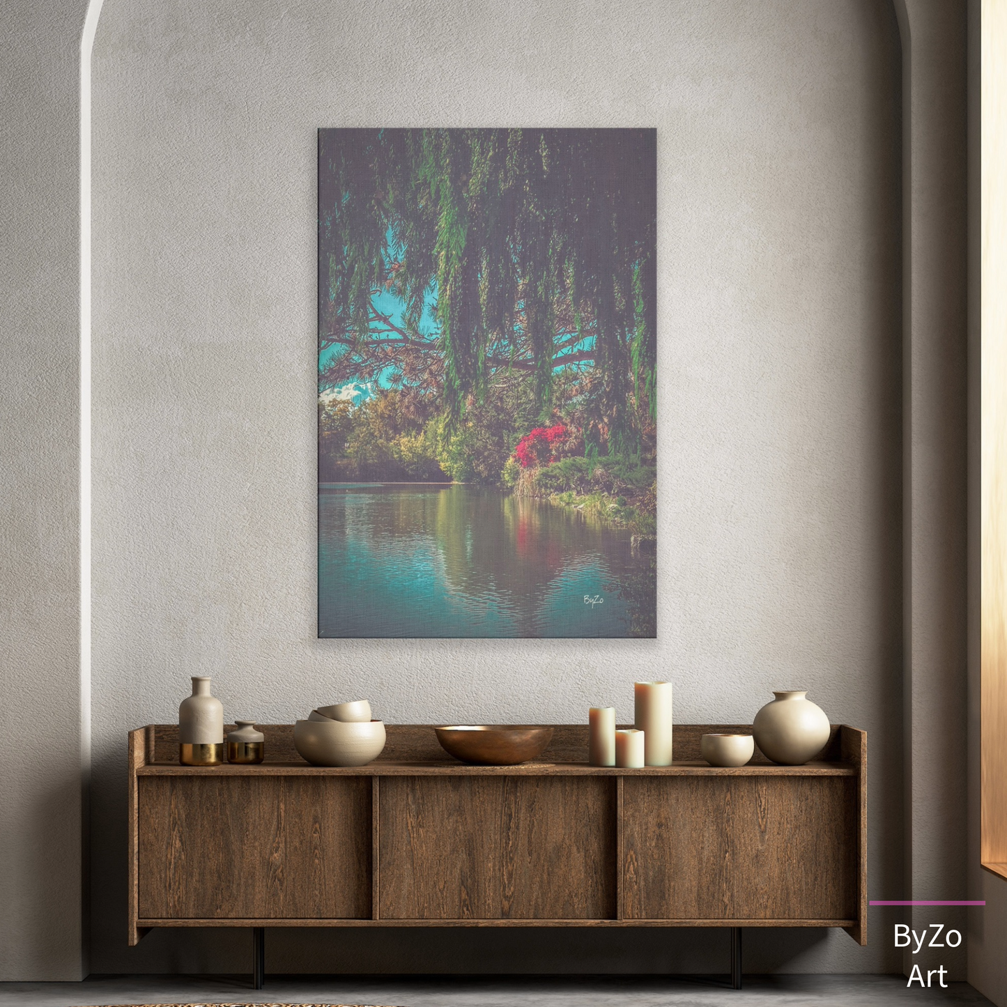 Canvas Print "Autumn Reflections" ByZo Art Photography teelaunch