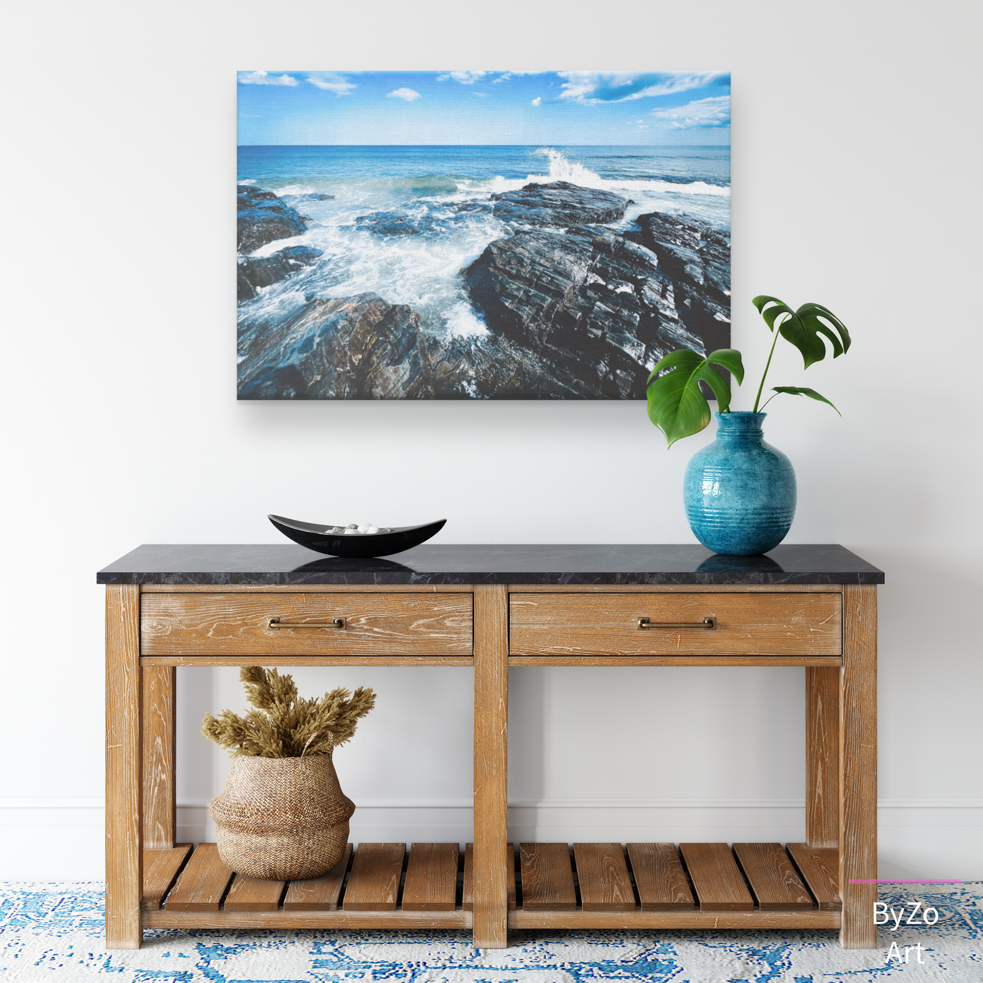 Wrapped Canvas, "Rugged Atlantic Coast" teelaunch