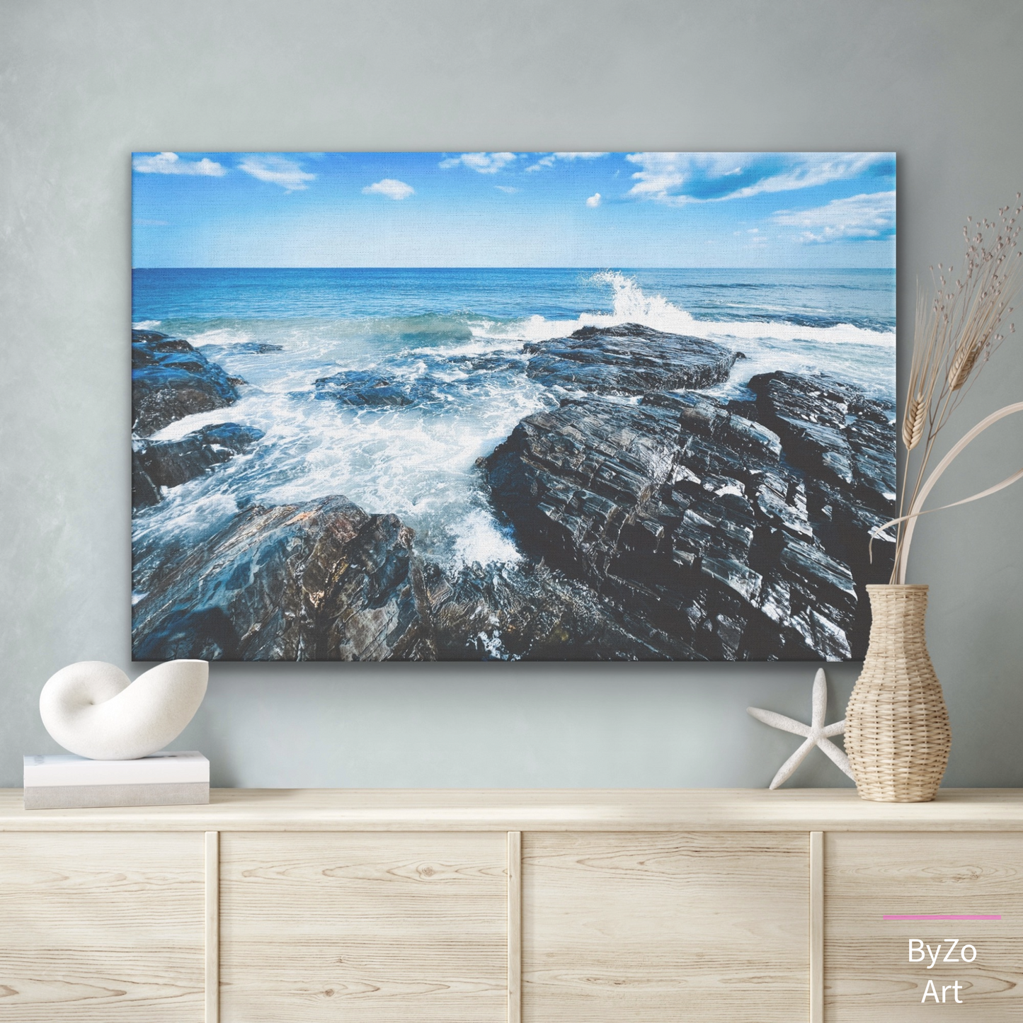 Wrapped Canvas, "Rugged Atlantic Coast" teelaunch
