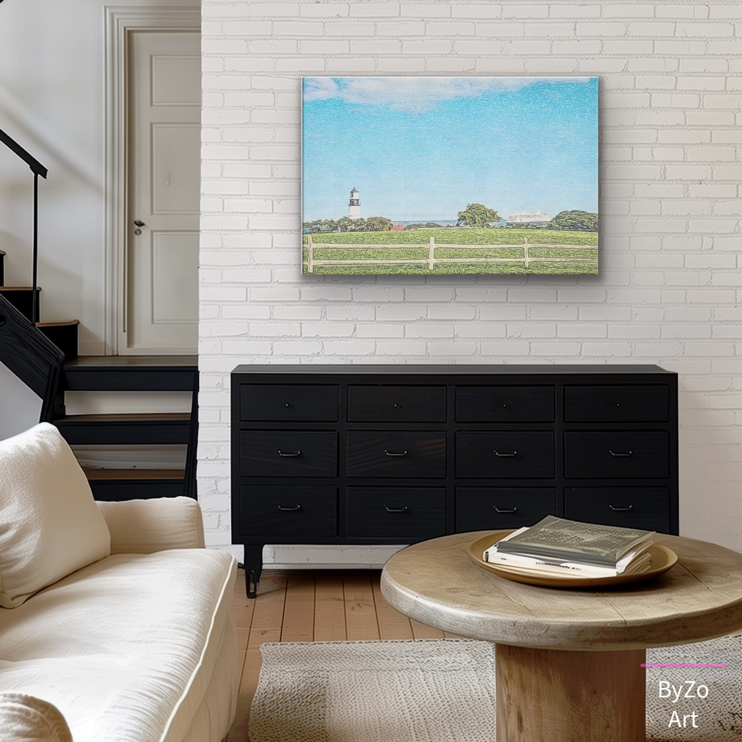 Wrapped Canvas, "Greetings From Maine" Original Art Photography teelaunch