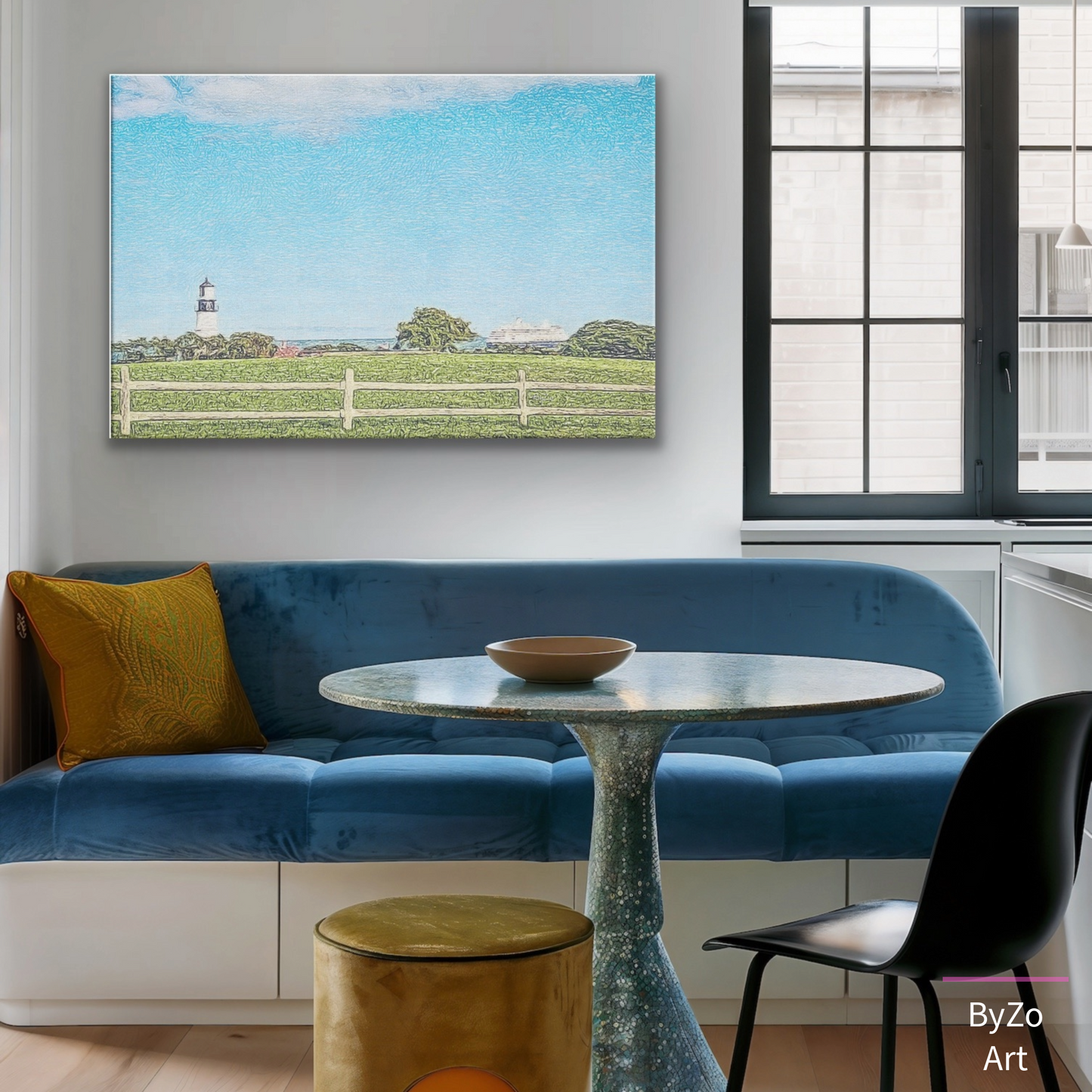 Wrapped Canvas, "Greetings From Maine" Original Art Photography teelaunch