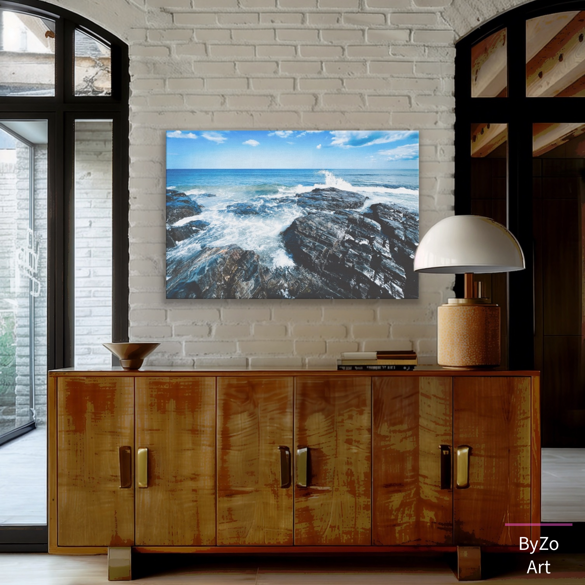 Wrapped Canvas, "Rugged Atlantic Coast" teelaunch