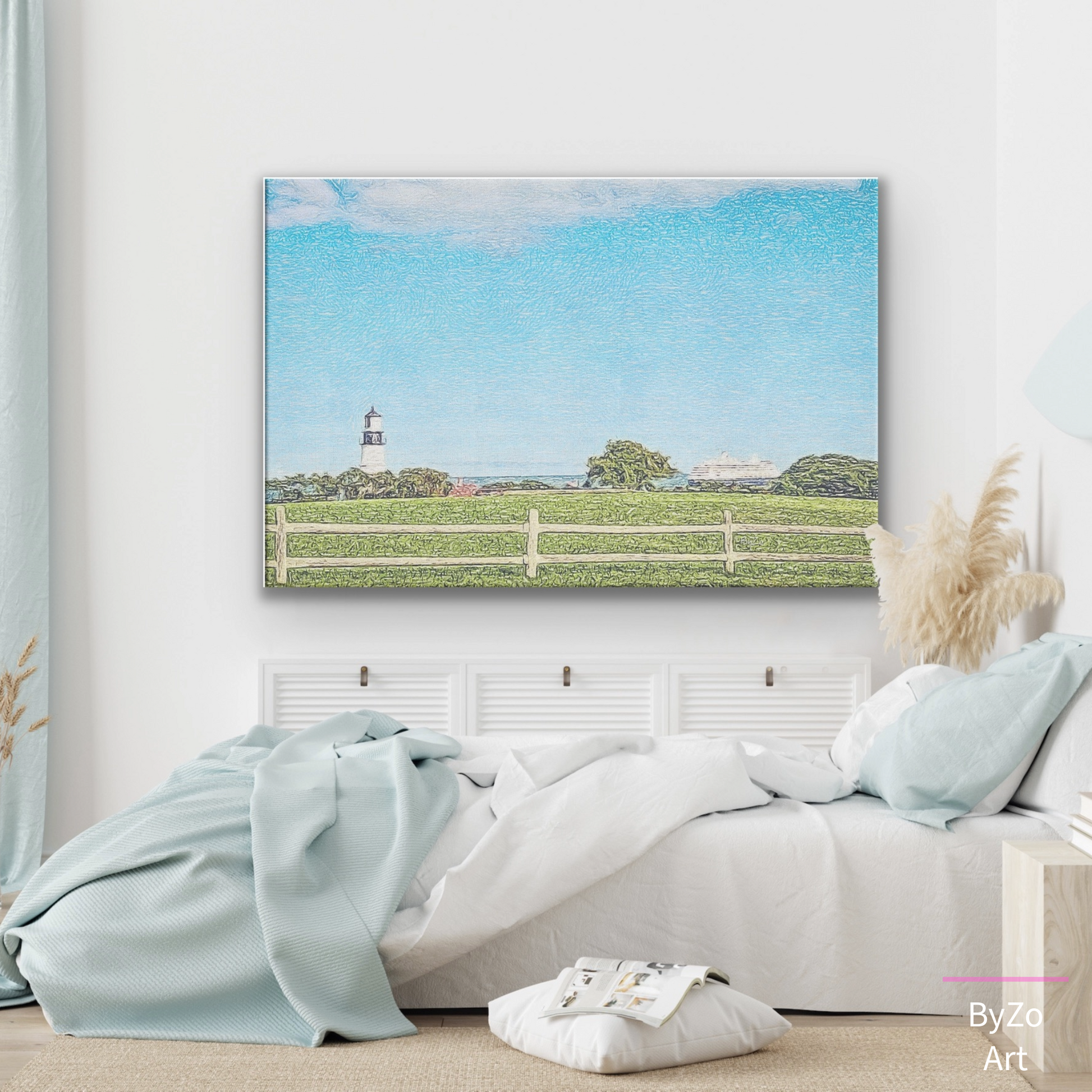 Wrapped Canvas, "Greetings From Maine" Original Art Photography teelaunch