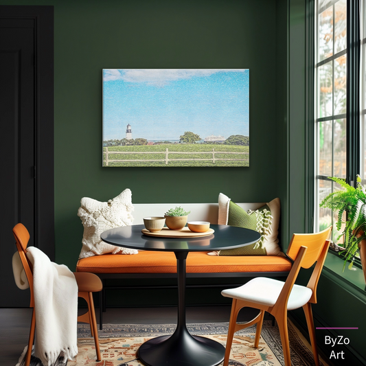 Wrapped Canvas, "Greetings From Maine" Original Art Photography teelaunch