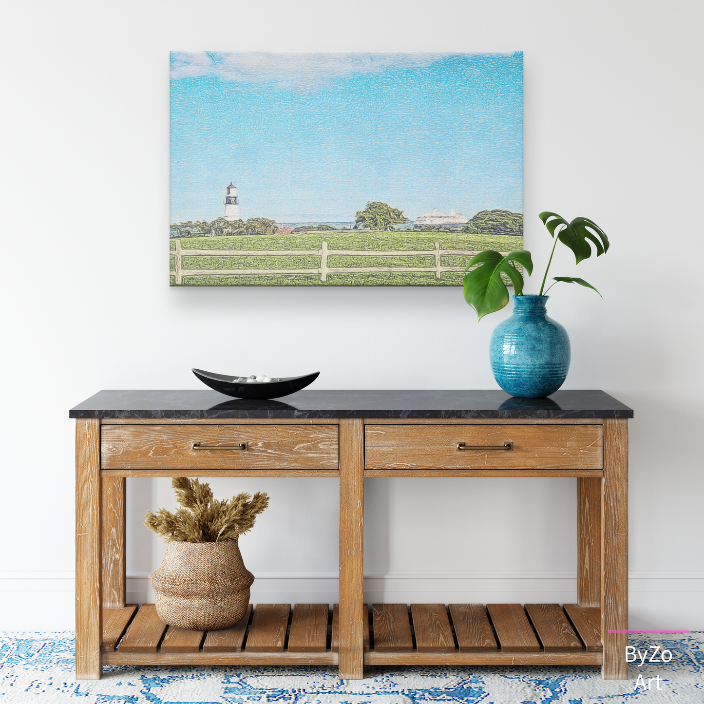 Wrapped Canvas, "Greetings From Maine" Original Art Photography teelaunch