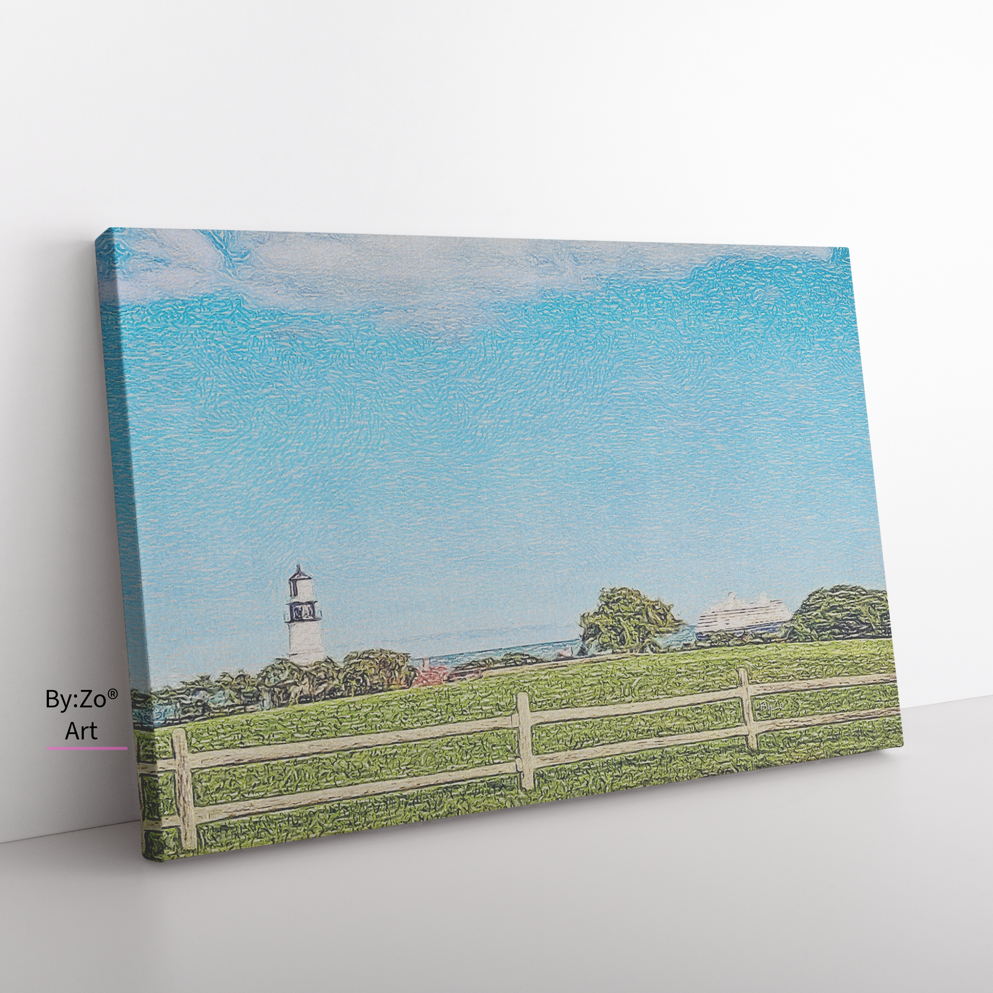 Wrapped Canvas, "Greetings From Maine" Original Art Photography teelaunch