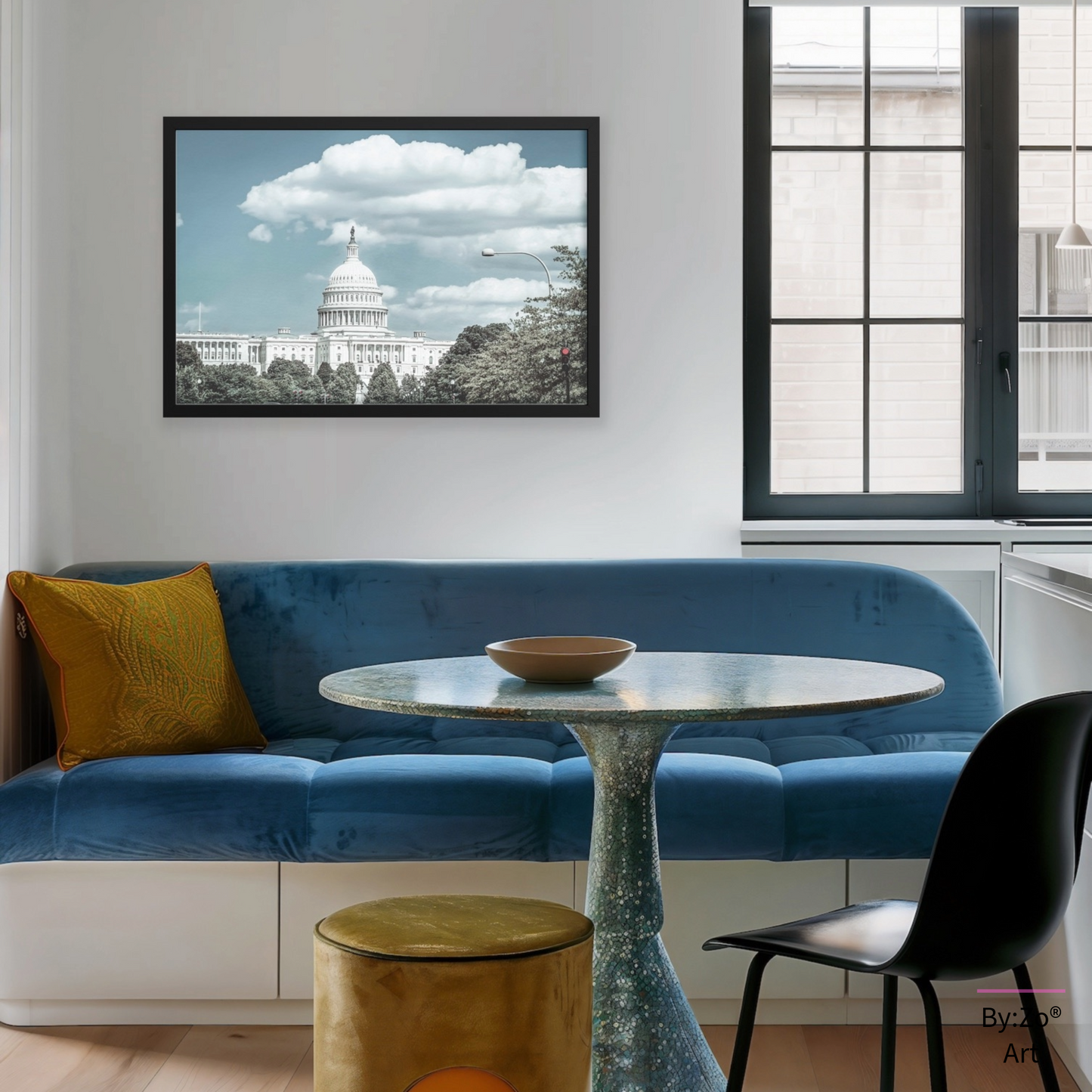 Framed Fine Art Photography on Archival Paper, The Capitol teelaunch