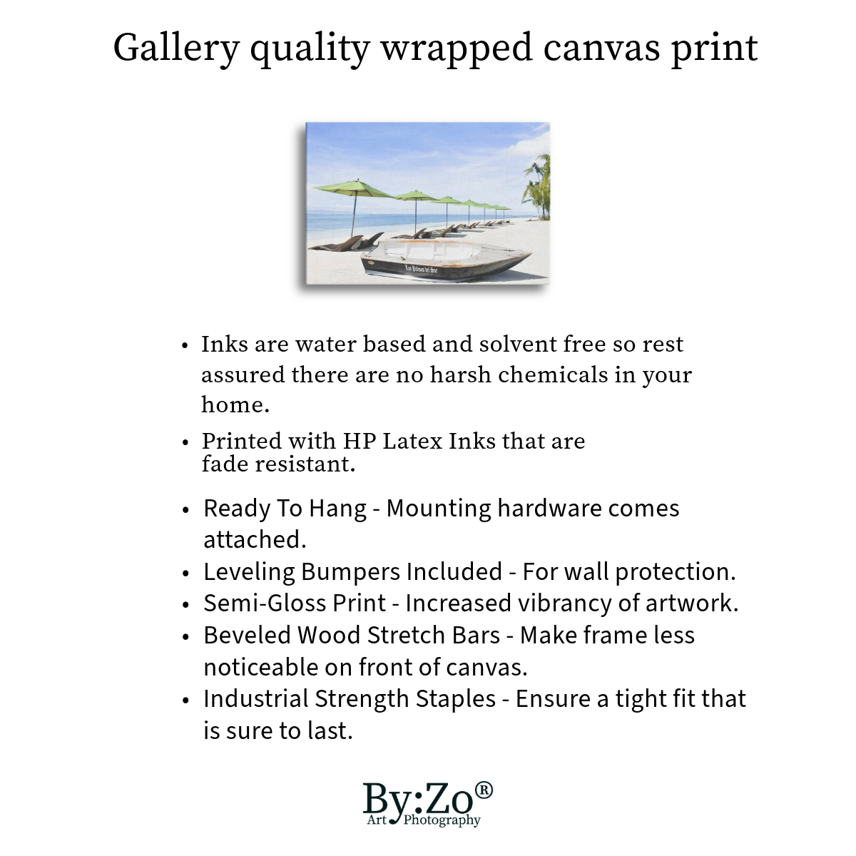 Wrapped Canvas, "Paradise Escape" Original Photography teelaunch