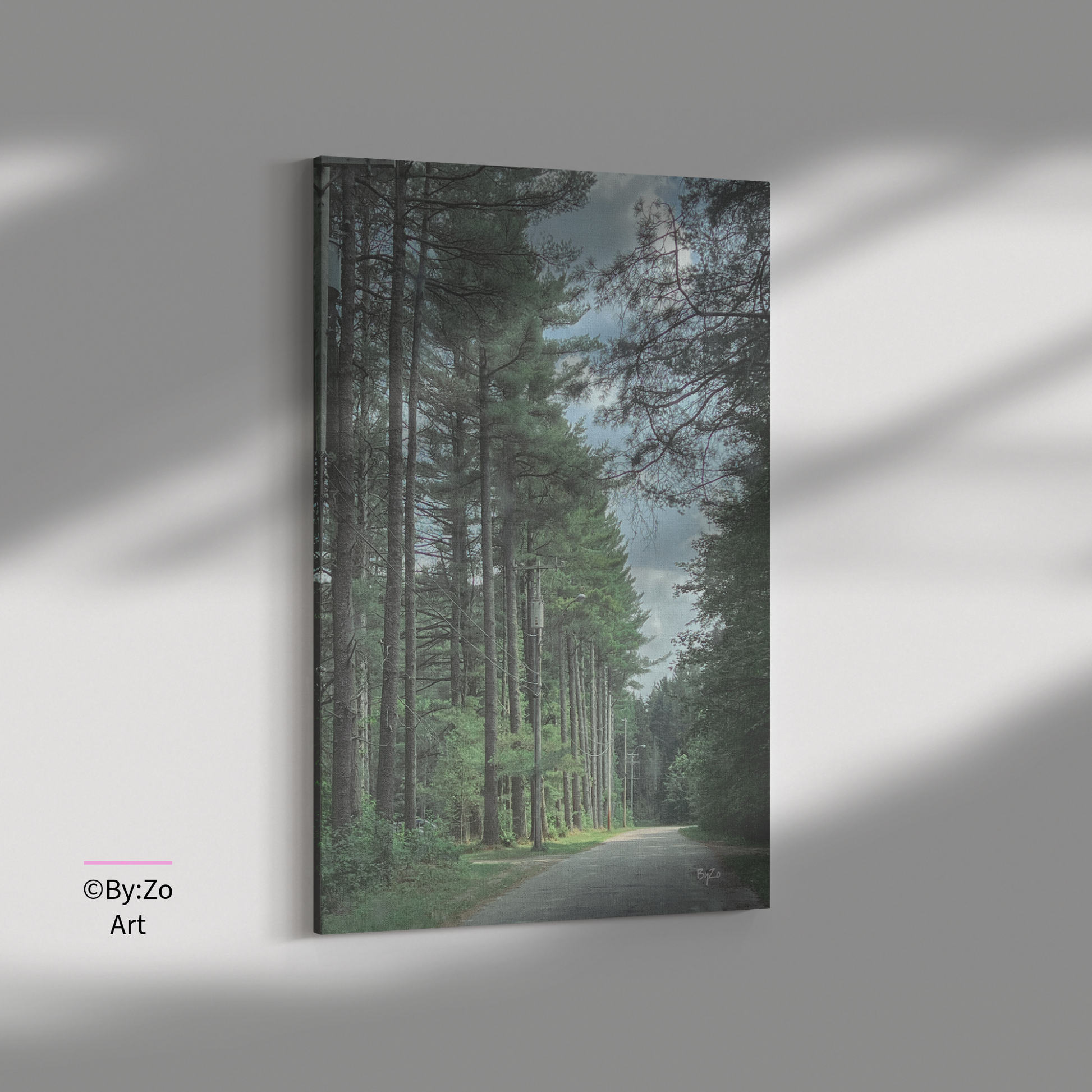 Wrapped Canvas "Trees" ByZo Art Photography teelaunch