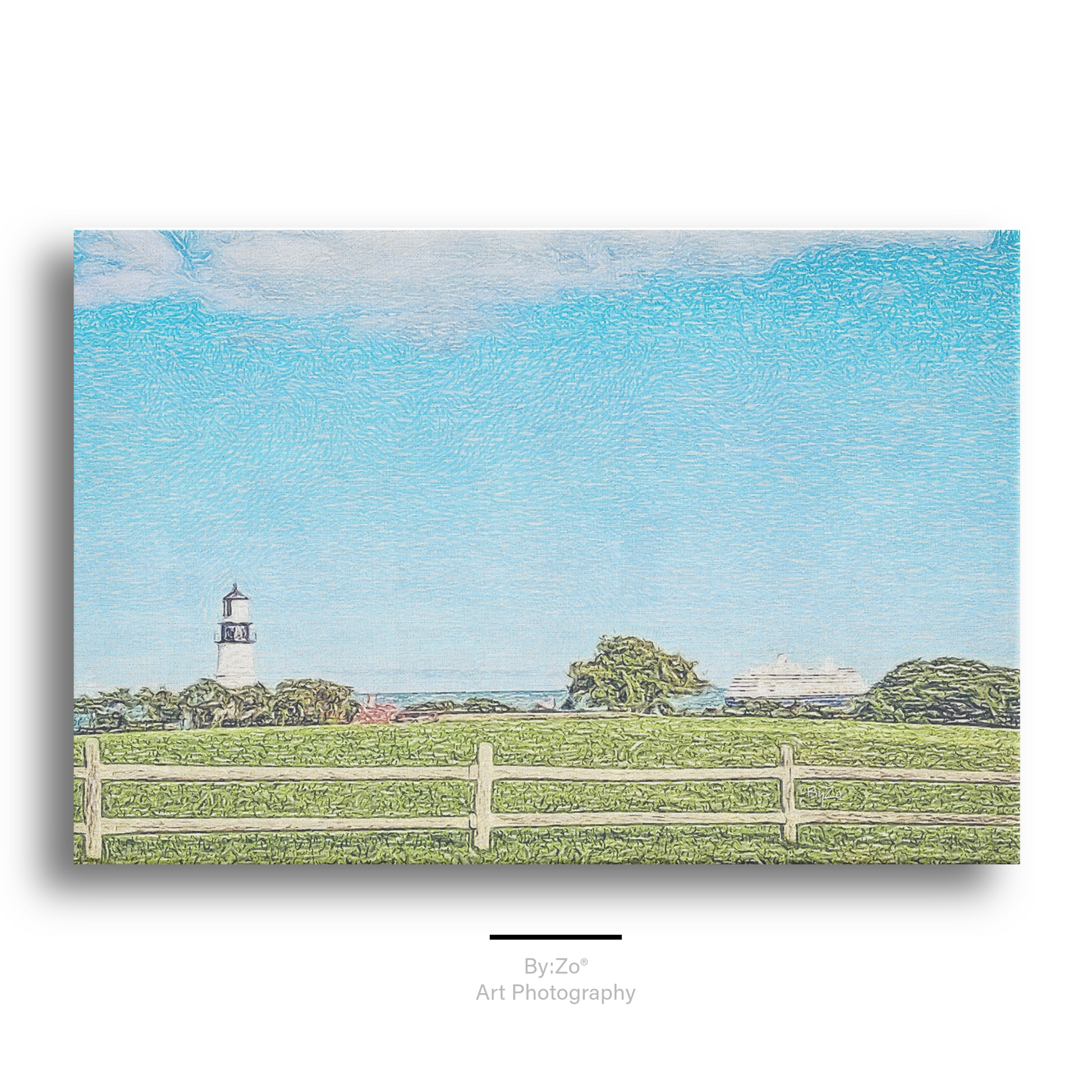 Wrapped Canvas, "Greetings From Maine" Original Art Photography teelaunch