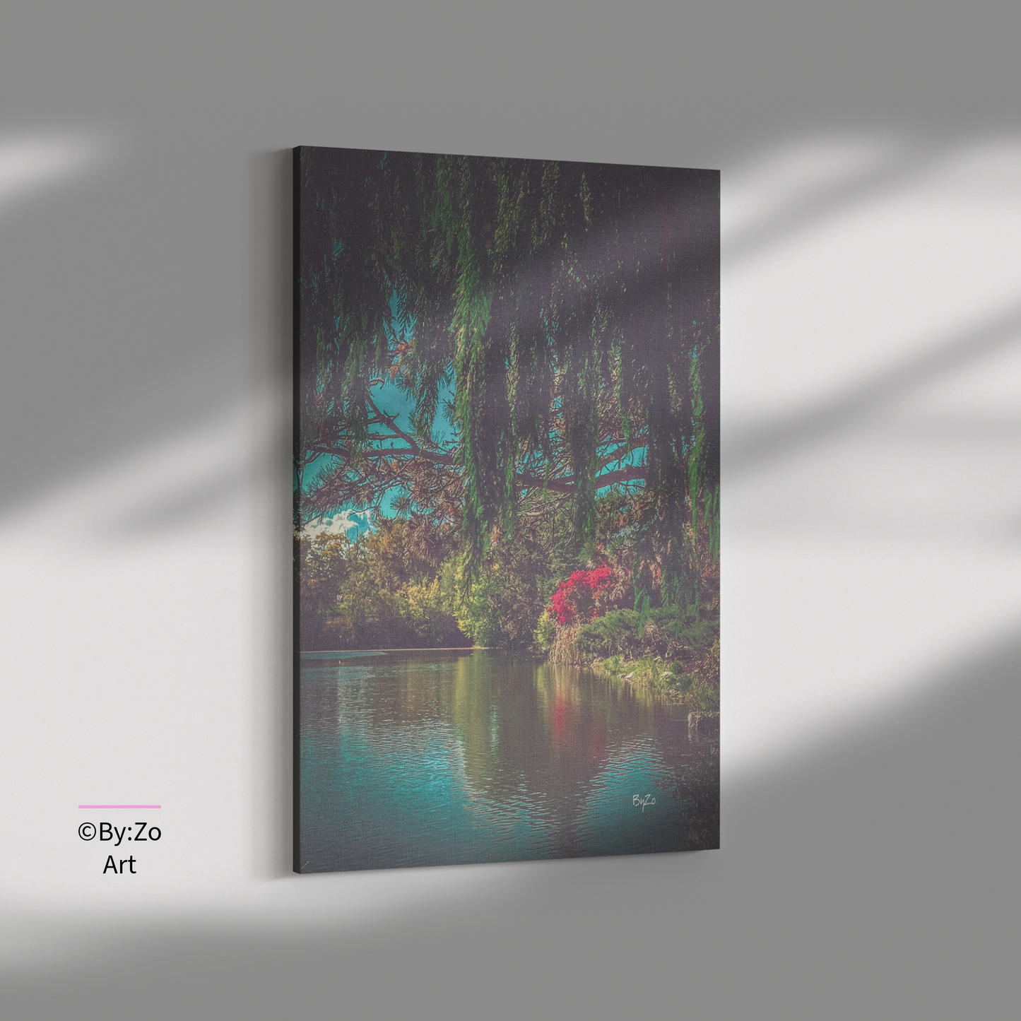 Canvas Print "Autumn Reflections" ByZo Art Photography teelaunch