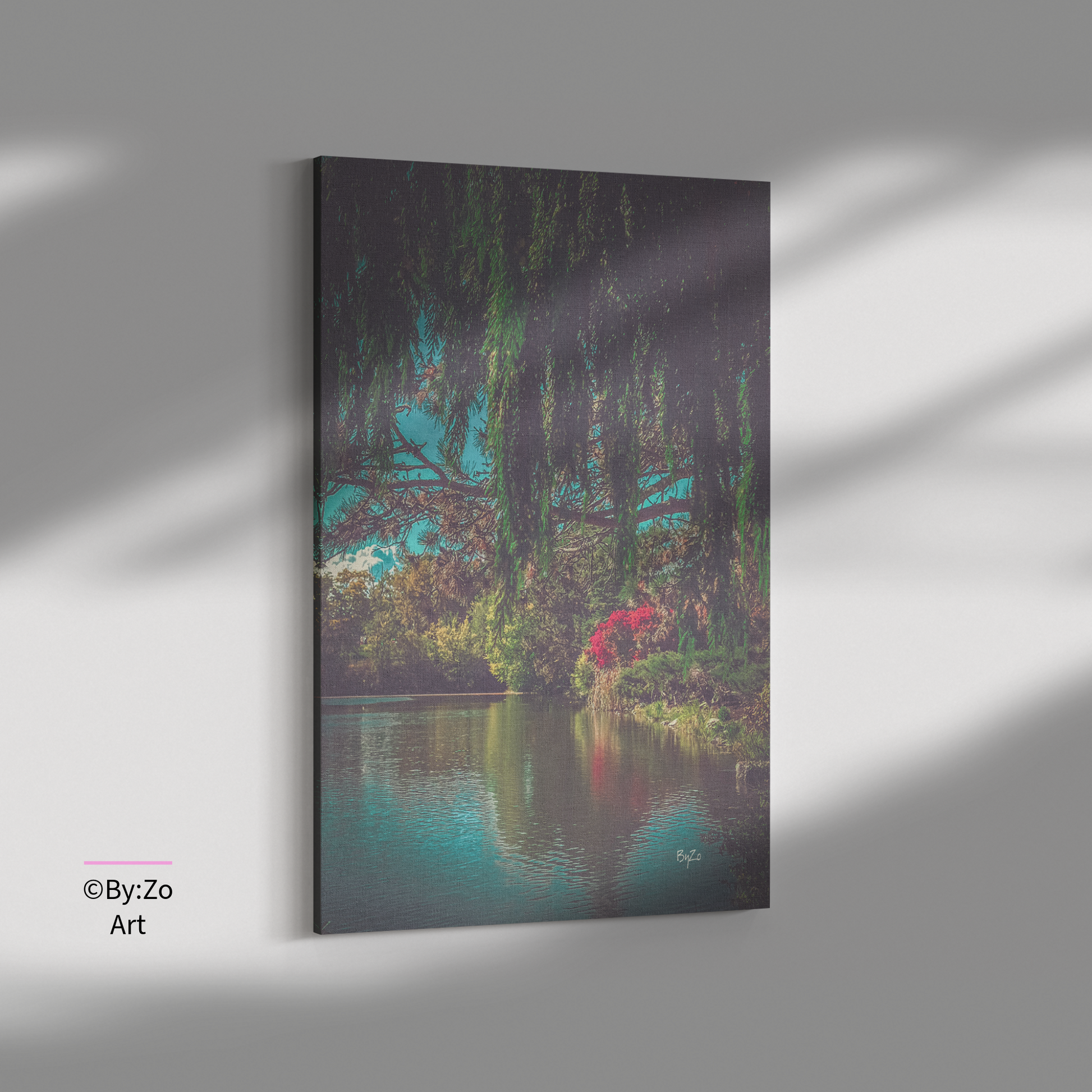 Canvas Print "Autumn Reflections" ByZo Art Photography teelaunch