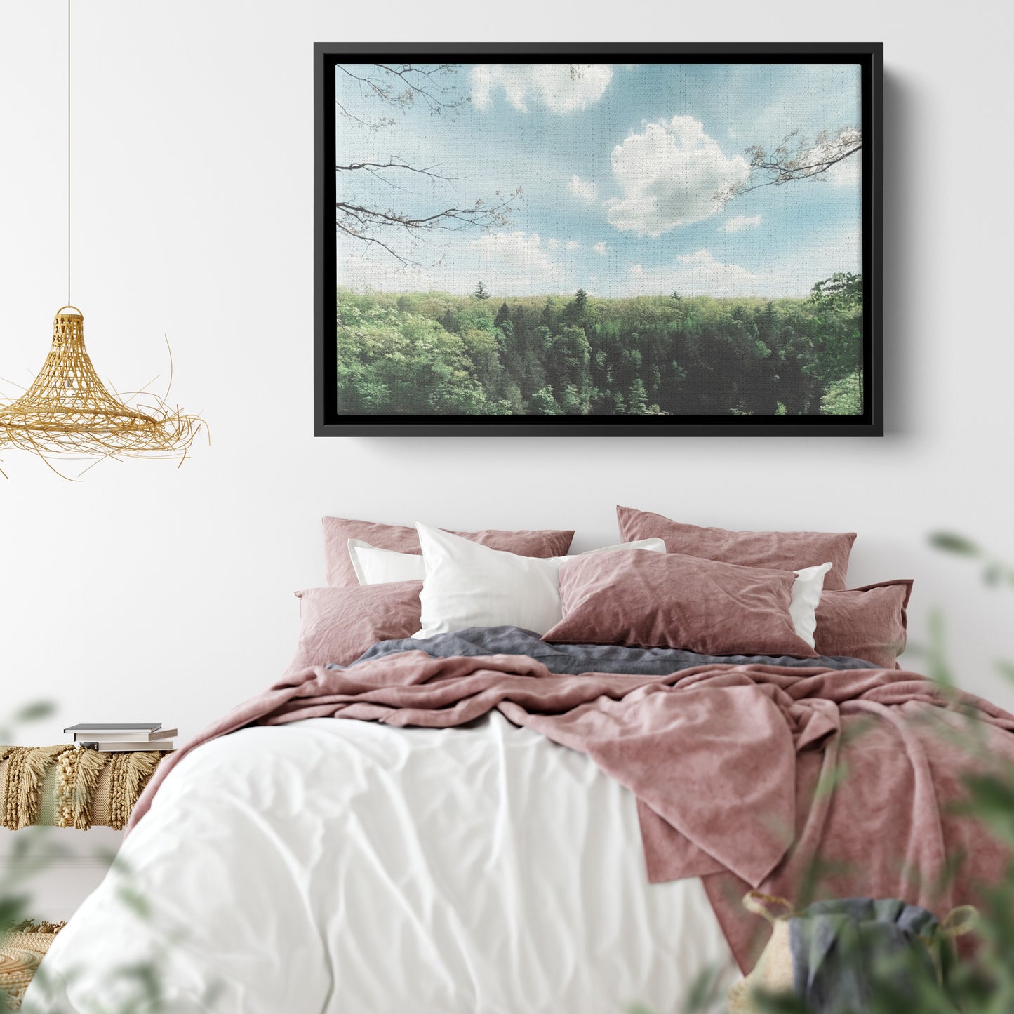 Floater Framed Canvas, "Dream" Landscape Original Fine Art Photography teelaunch