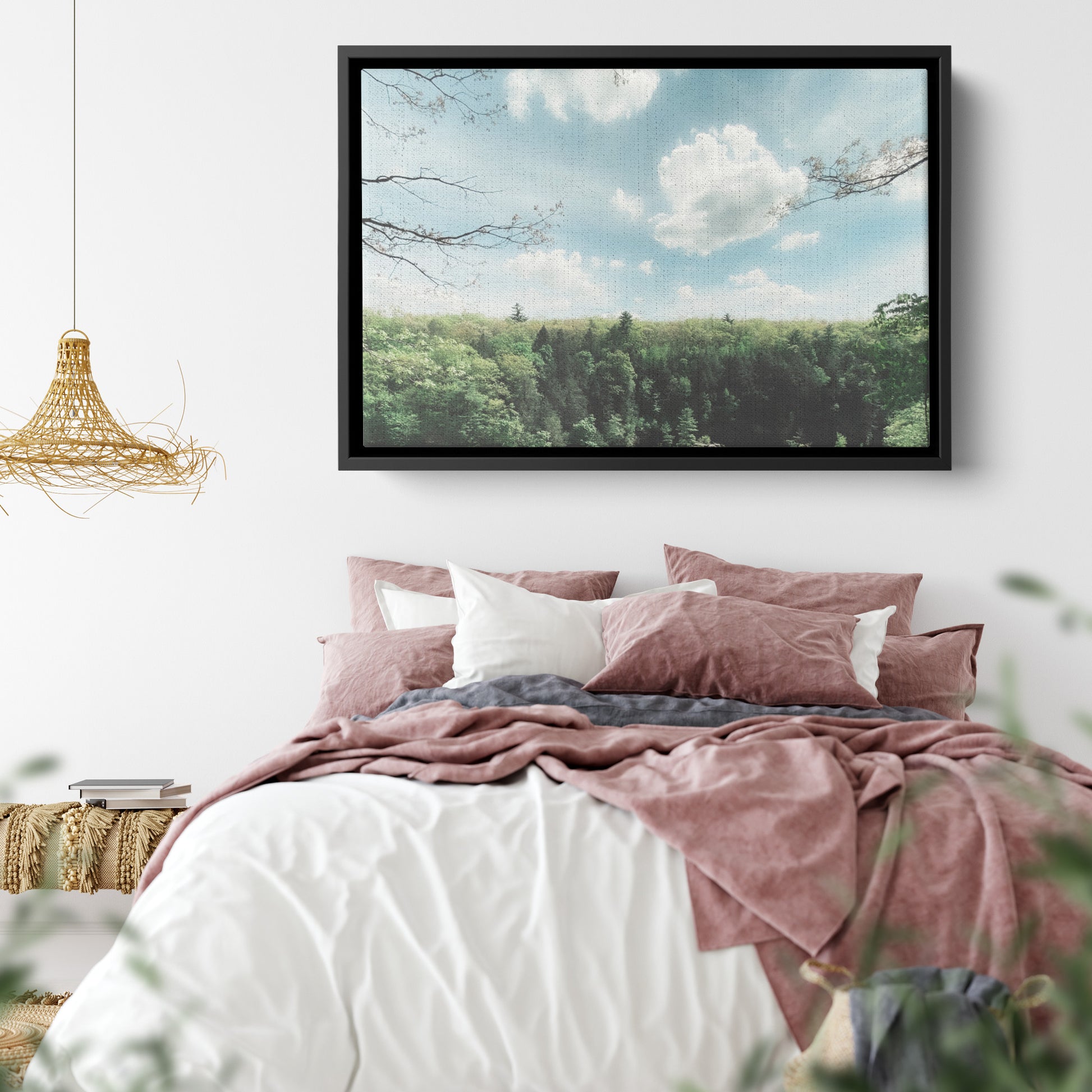 Floater Framed Canvas, "Dream" Landscape Original Fine Art Photography teelaunch