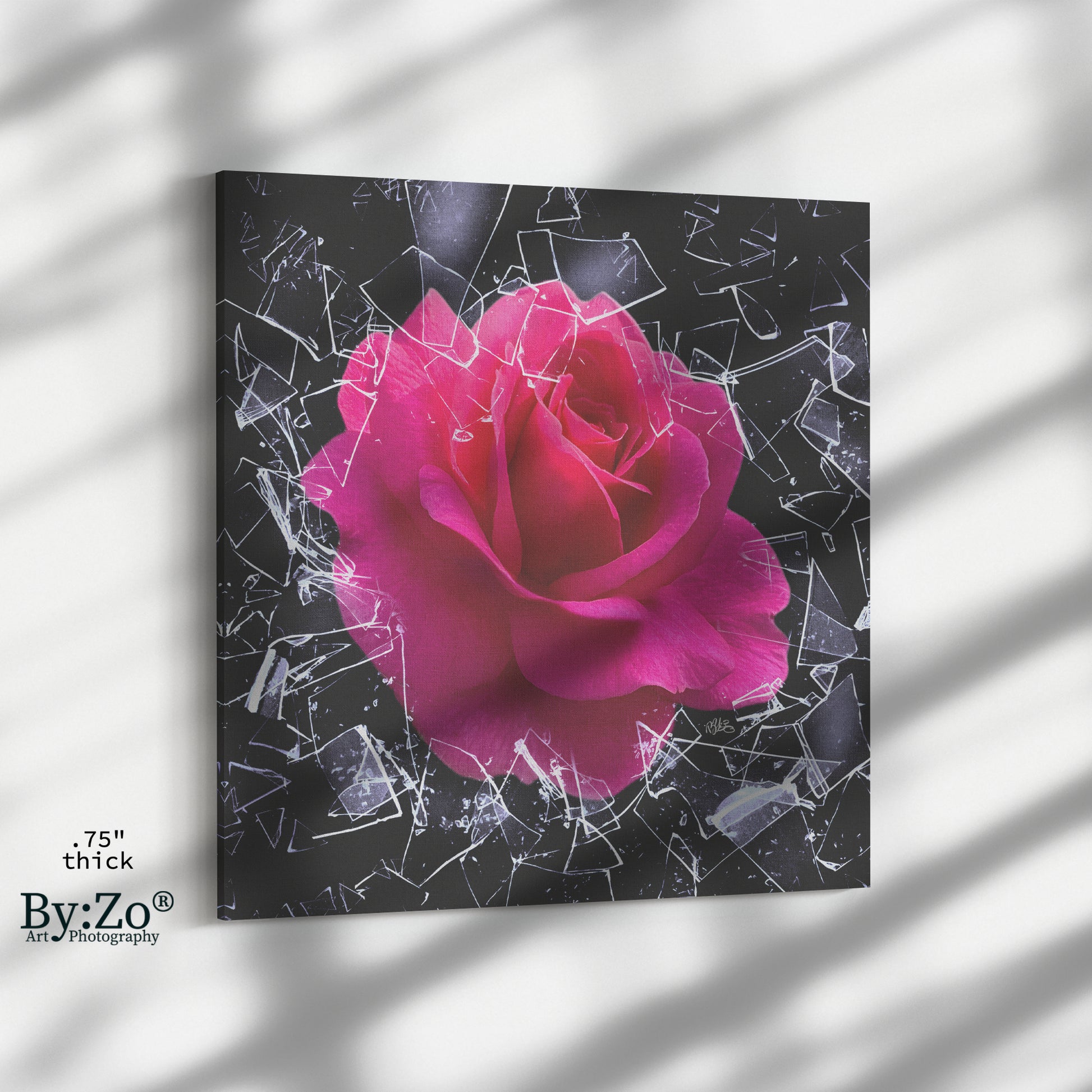 “You Can’t Stop Me” Breaking Free Rose Shatters Ice - By:Zo