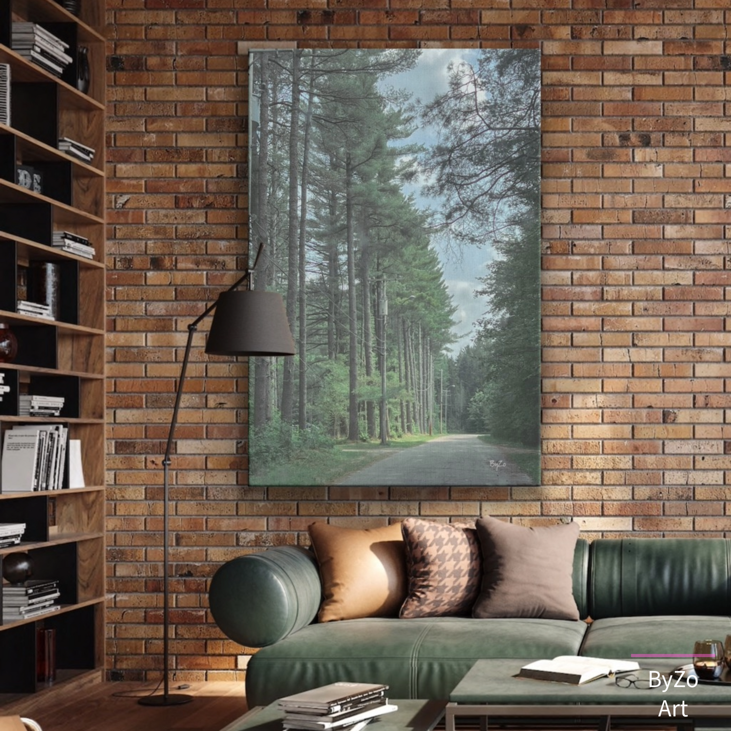 Wrapped Canvas "Trees" ByZo Art Photography teelaunch