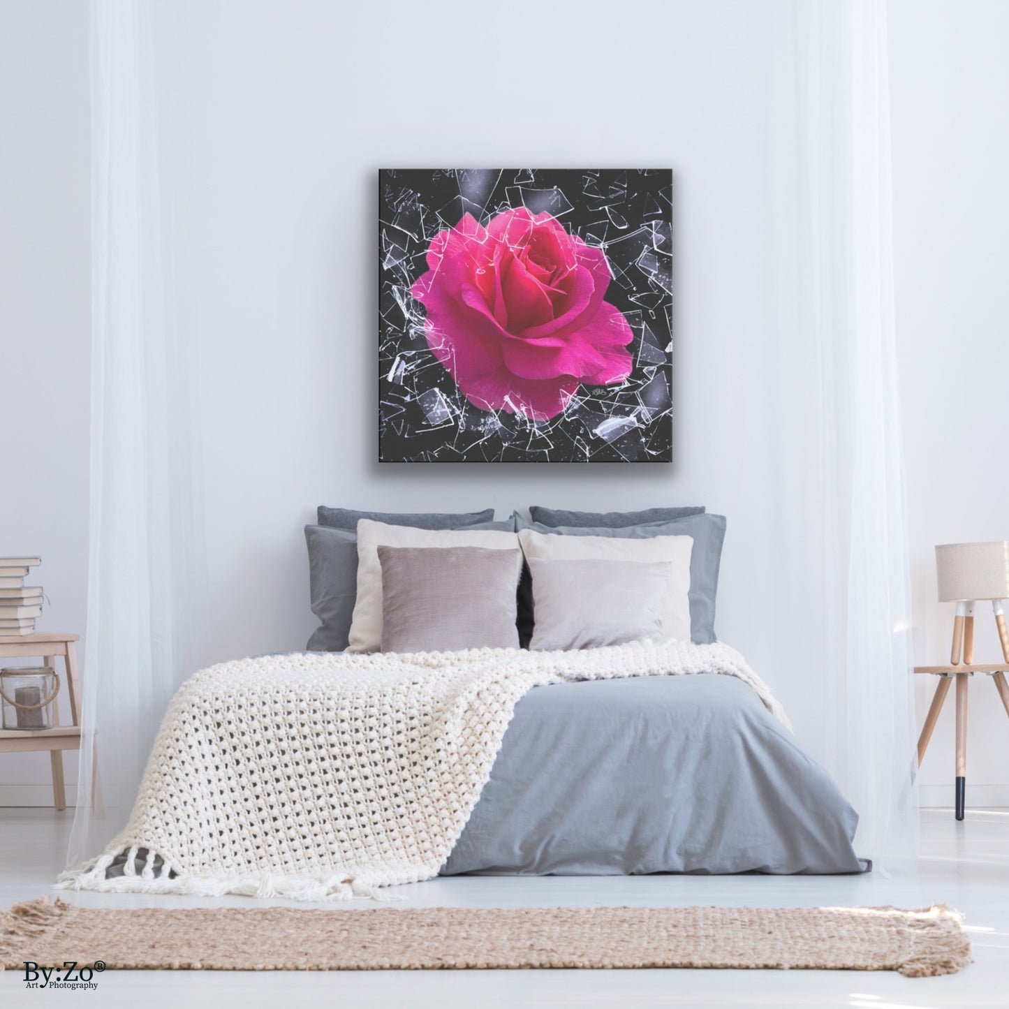 “You Can’t Stop Me” Breaking Free Rose Shatters Ice - By:Zo