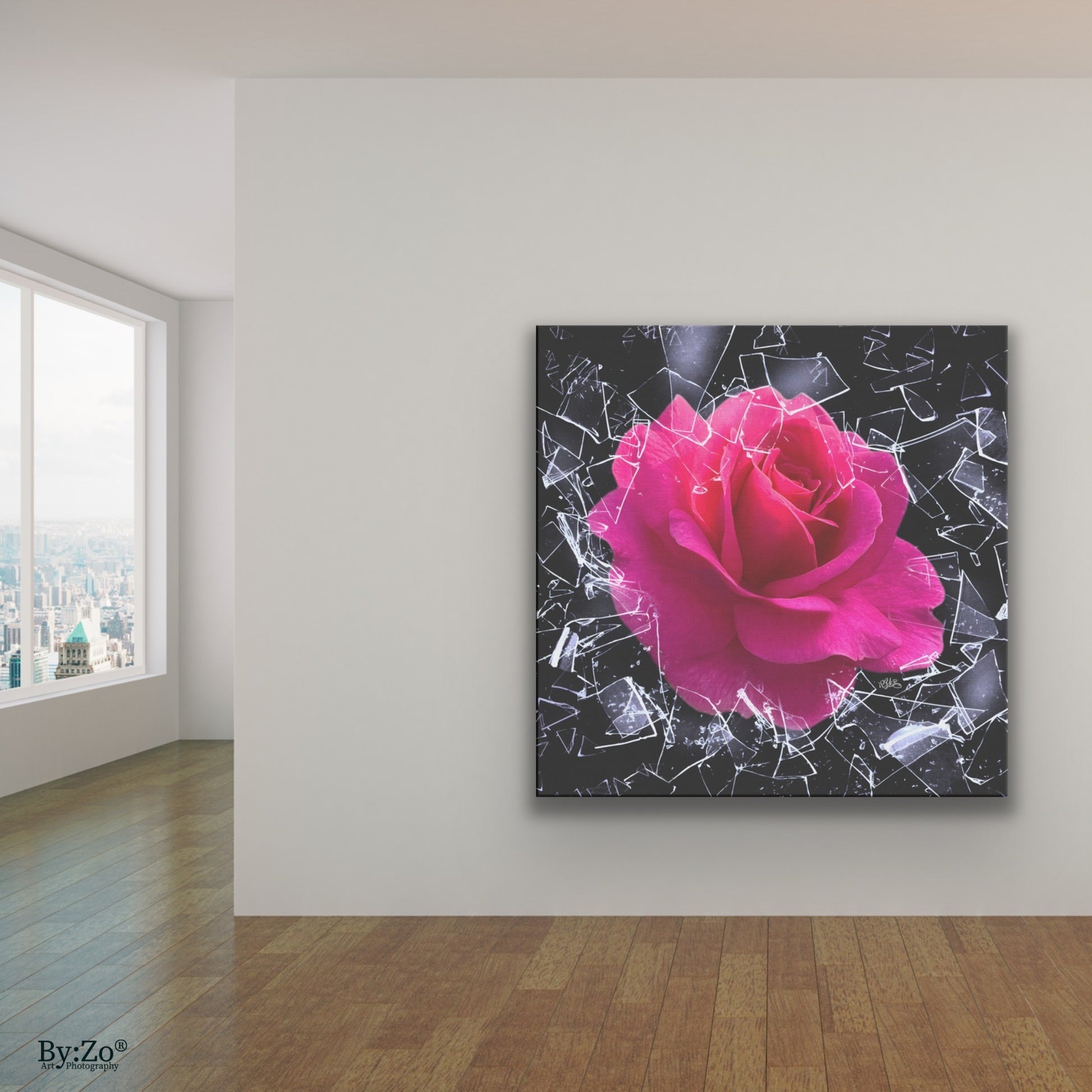 “You Can’t Stop Me” Breaking Free Rose Shatters Ice - By:Zo