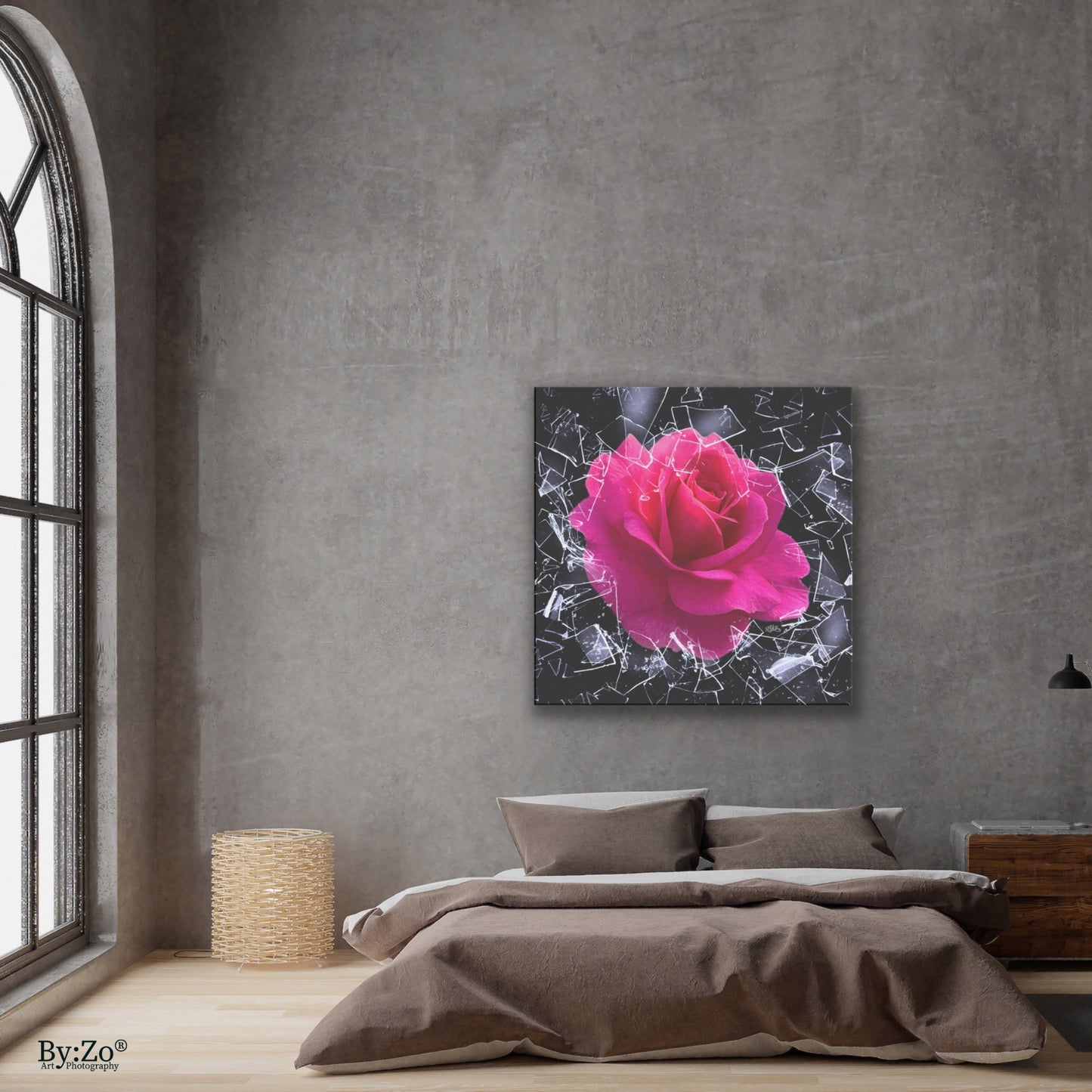 “You Can’t Stop Me” Breaking Free Rose Shatters Ice - By:Zo