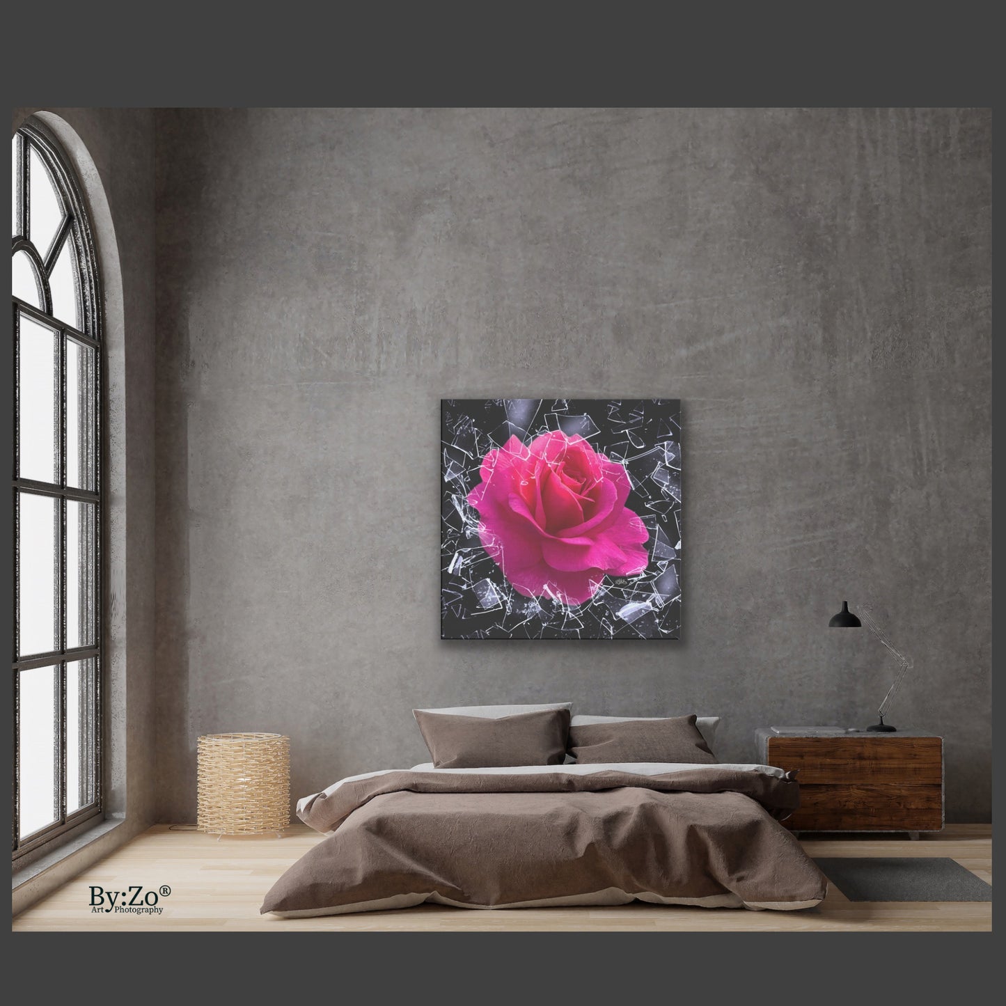 “You Can’t Stop Me” Breaking Free Rose Shatters Ice - By:Zo