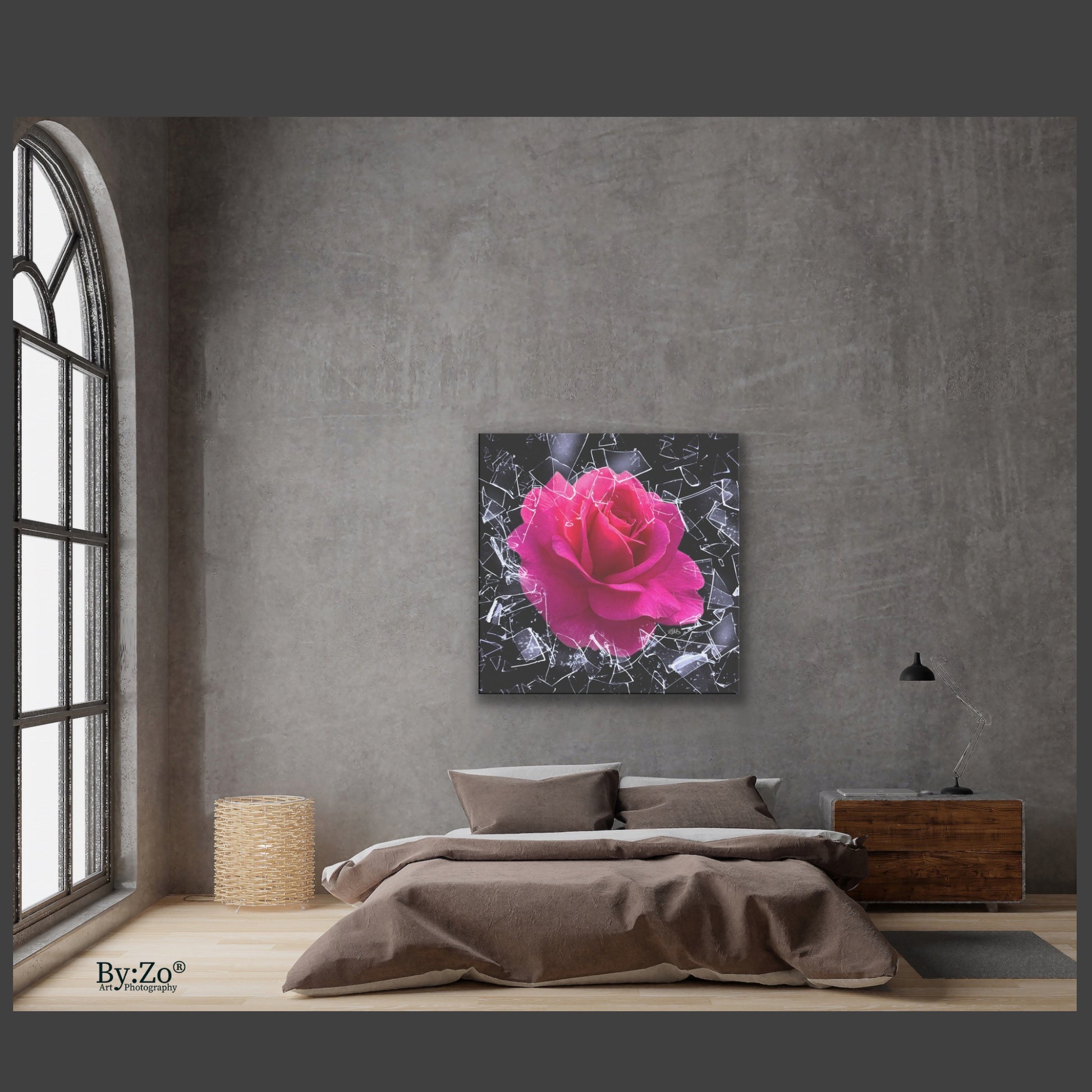 “You Can’t Stop Me” Breaking Free Rose Shatters Ice - By:Zo