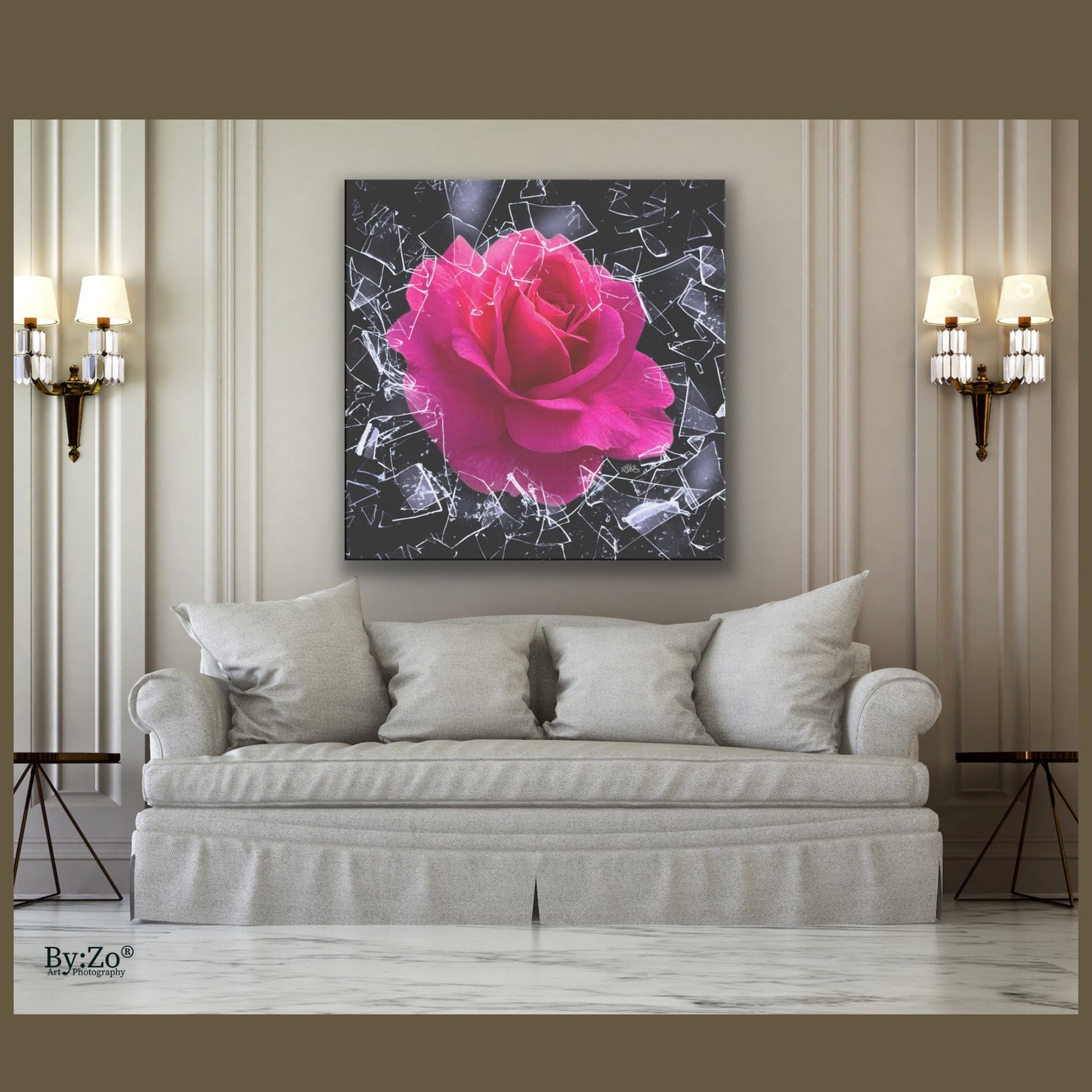 “You Can’t Stop Me” Breaking Free Rose Shatters Ice - By:Zo