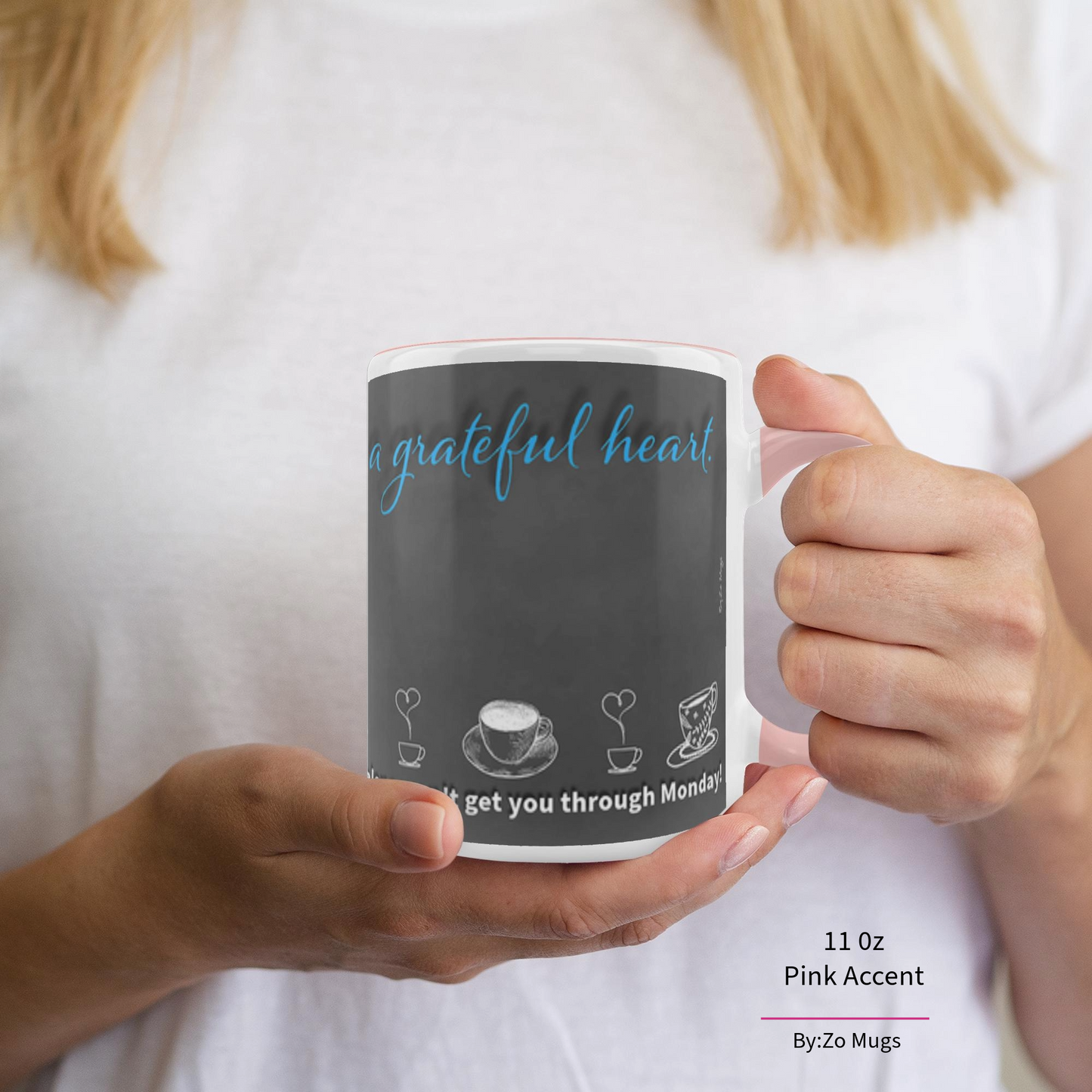 Start Your Day with Humor - Ceramic Mug by ByZo Mugs - By:Zo