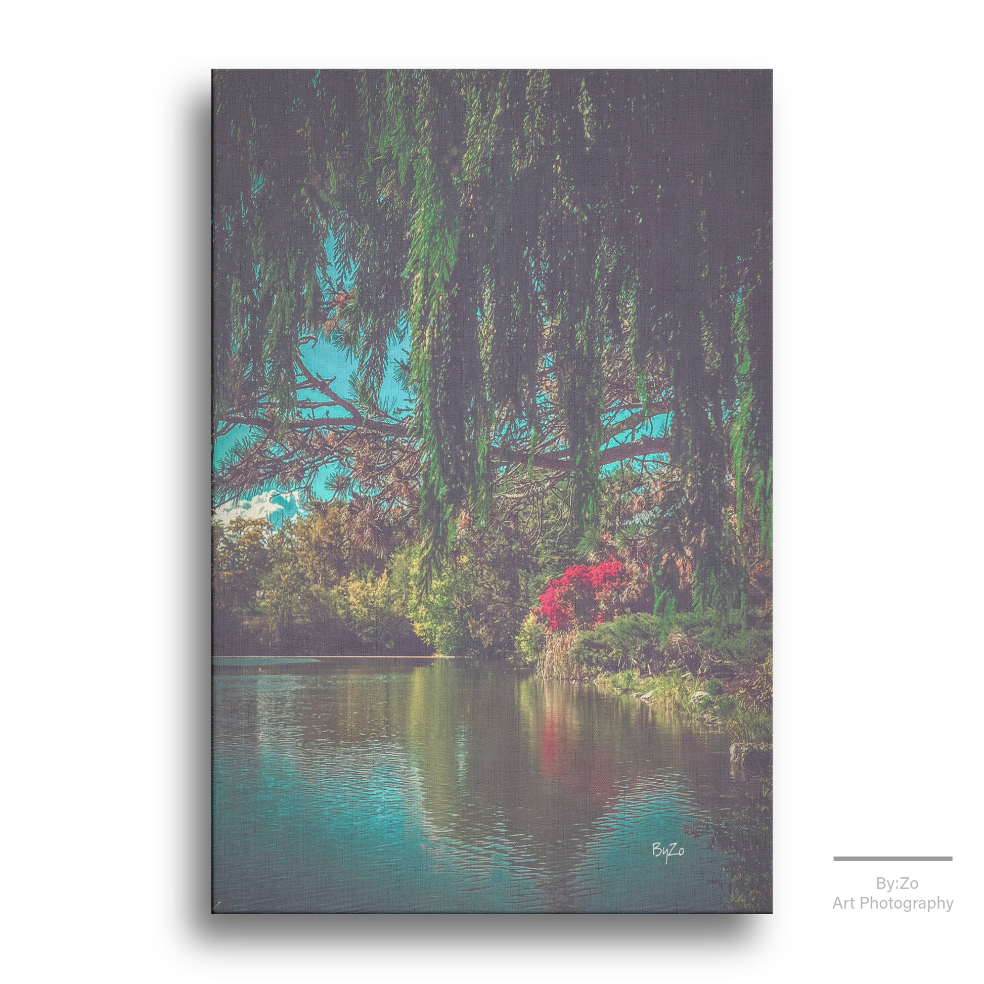 Canvas Print "Autumn Reflections" ByZo Art Photography teelaunch