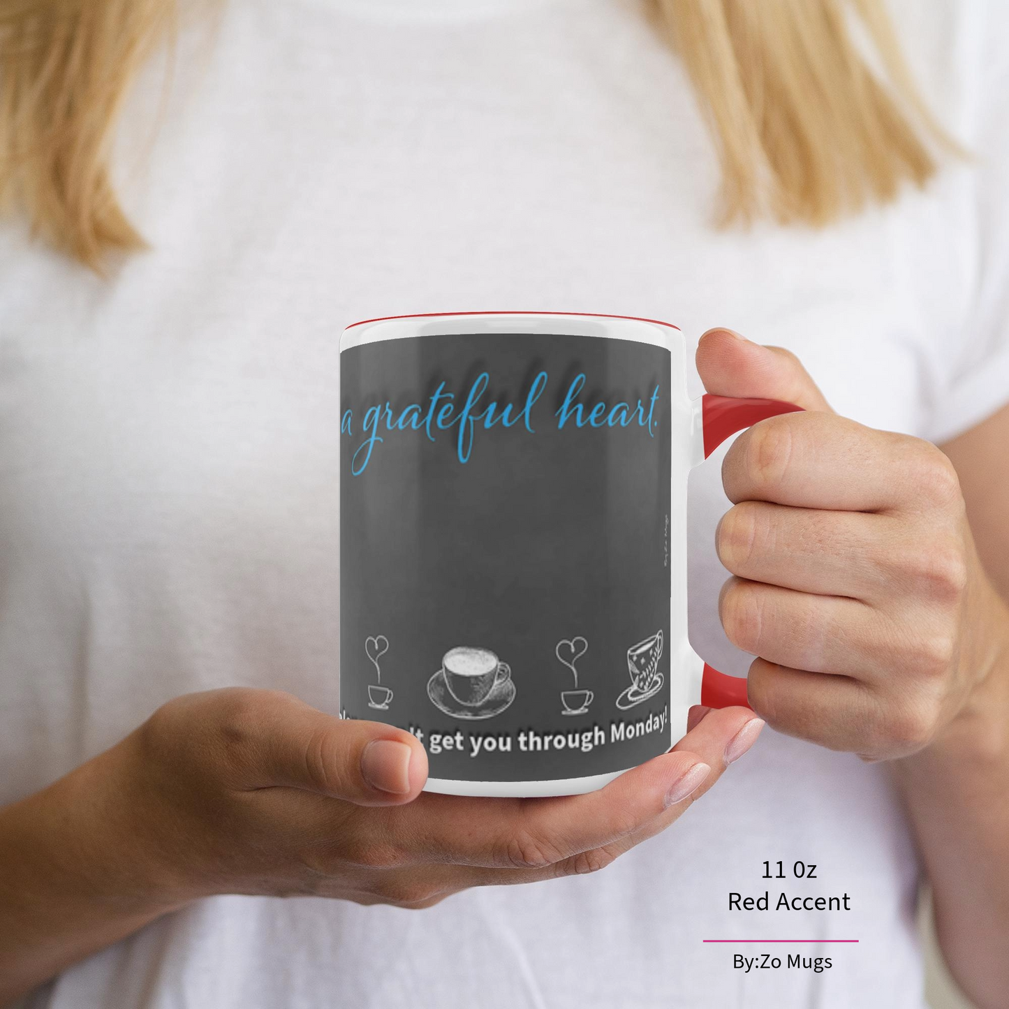 Start Your Day with Humor - Ceramic Mug by ByZo Mugs - By:Zo