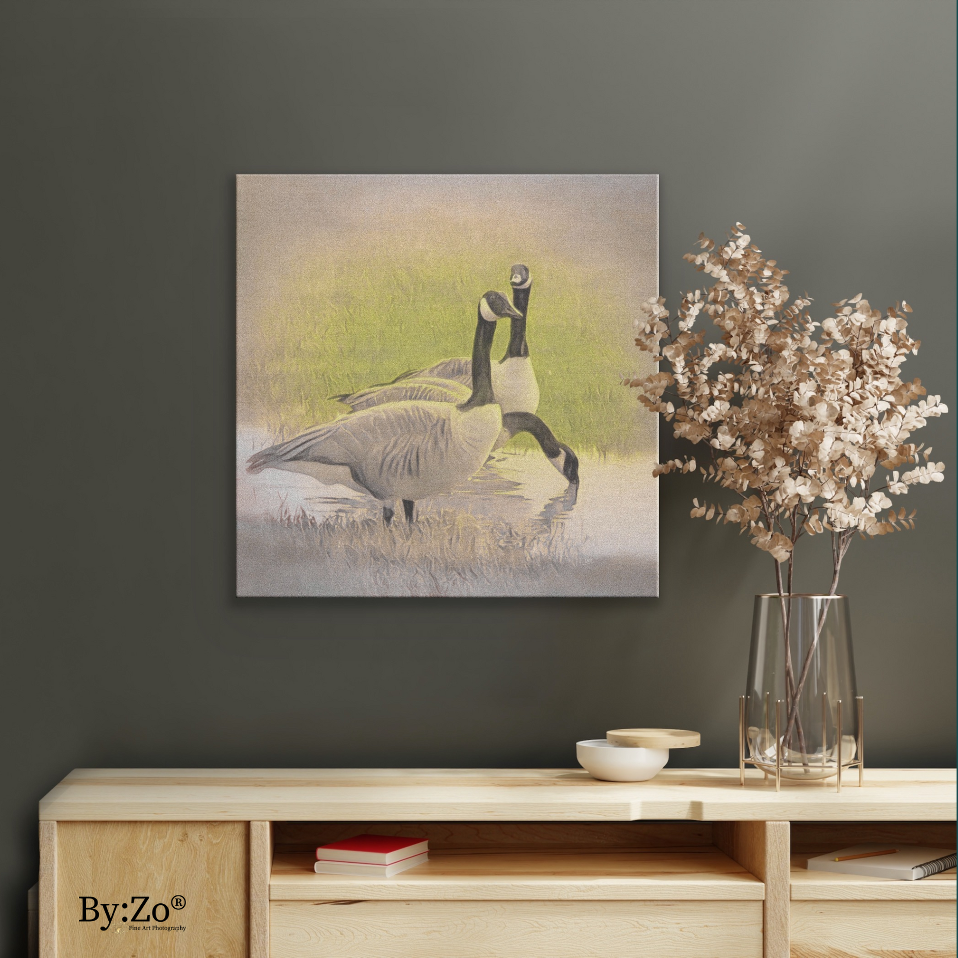 "Geese" Original Fine Art Photography  By:Zo® - By:Zo