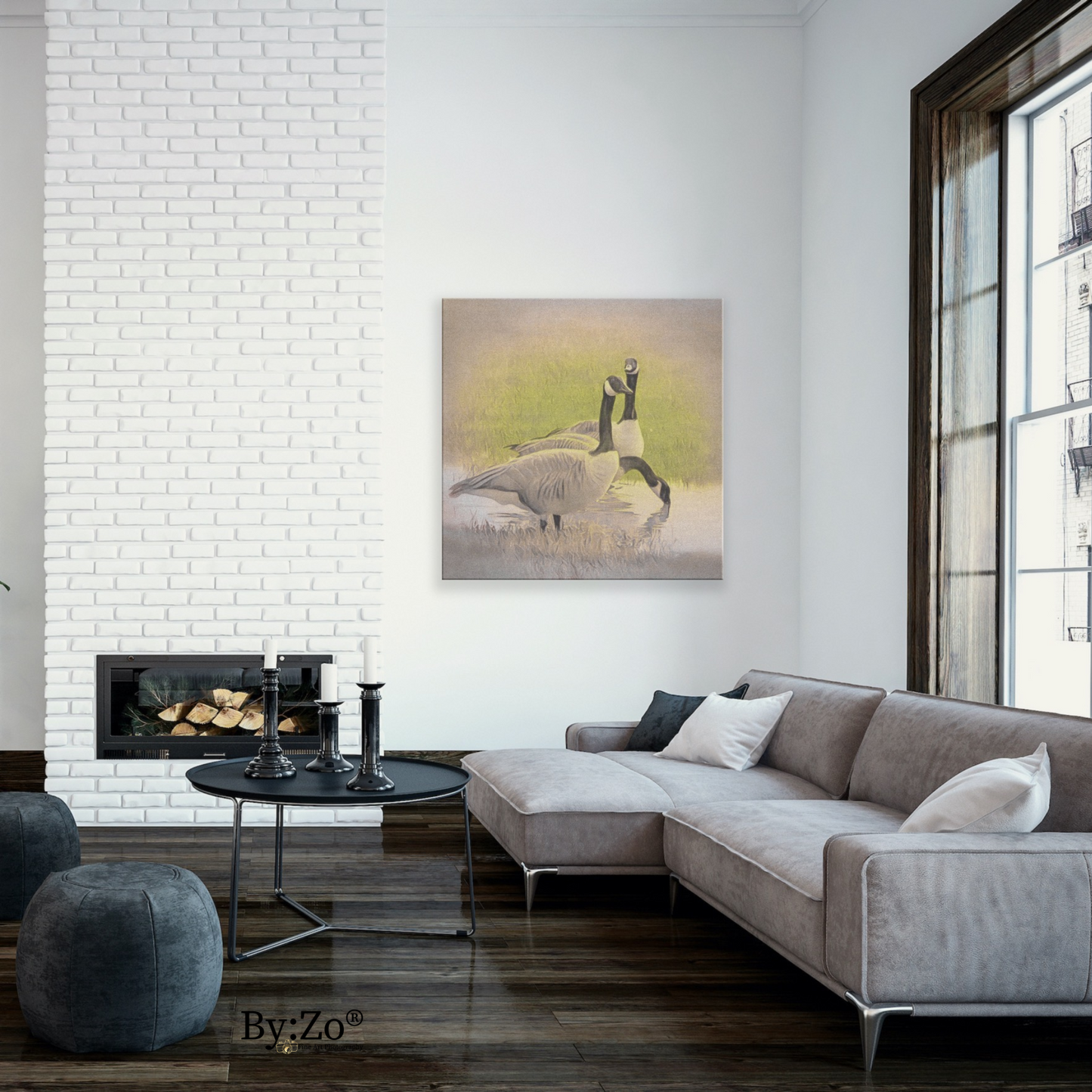 "Geese" Original Fine Art Photography  By:Zo® - By:Zo