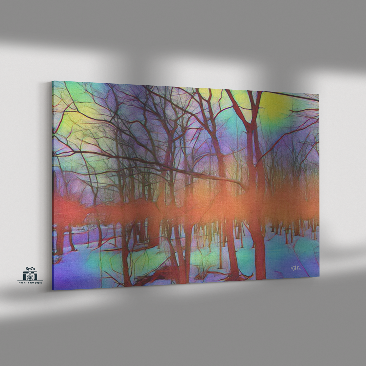 Frozen Forest - By:Zo