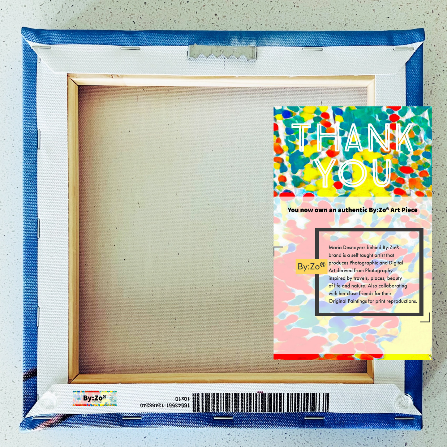 Musical Night Original Mixed-Media Gallery Quality Canvas Print By:Zo Arts - By:Zo