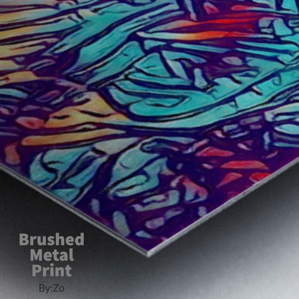 FROSTED HEART Abstract Digital Art  from Sketch By:Zo® - By:Zo