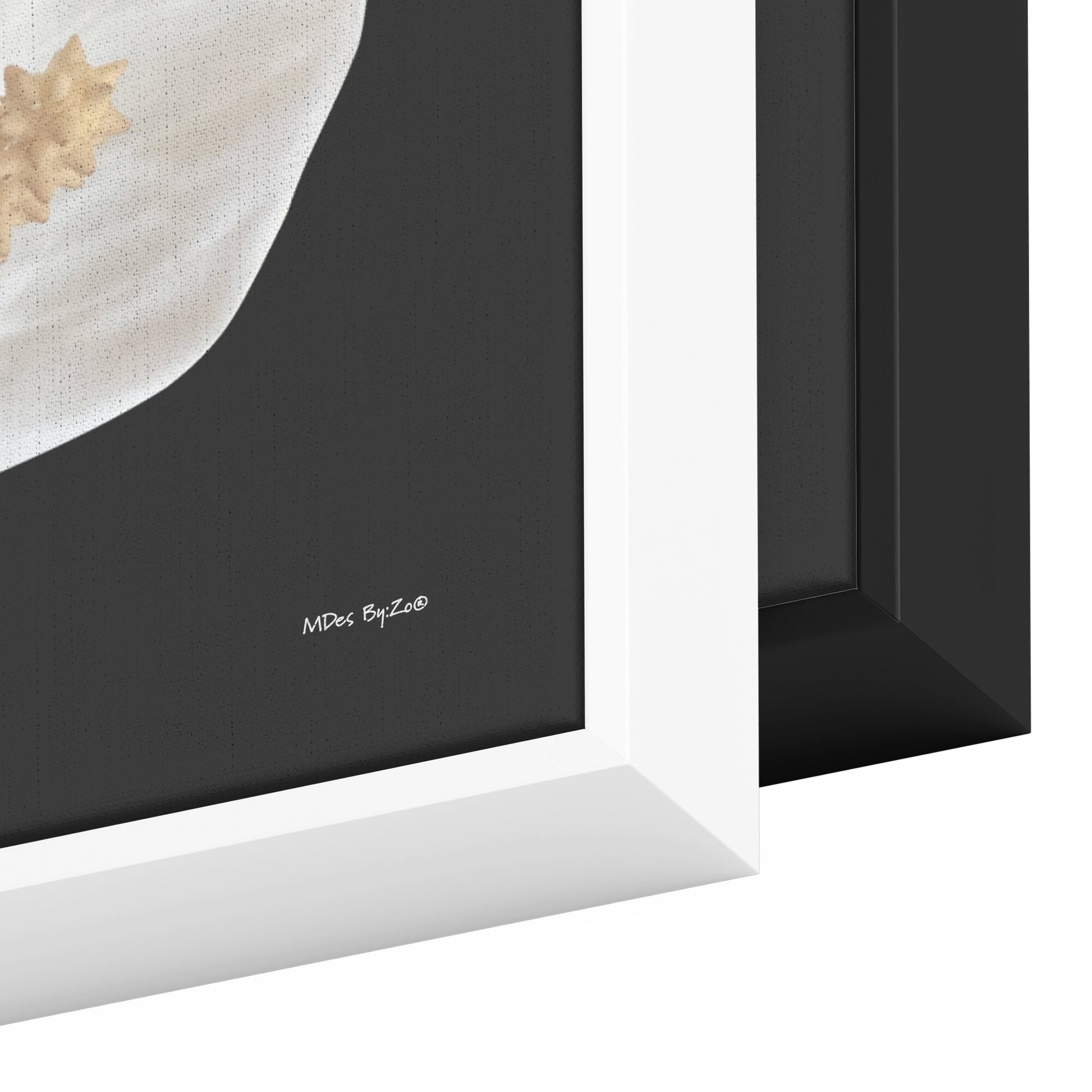 Peace Lily Giclee Print on Floating Framed Canvas Fine Art Photography Print  By:Zo® - By:Zo